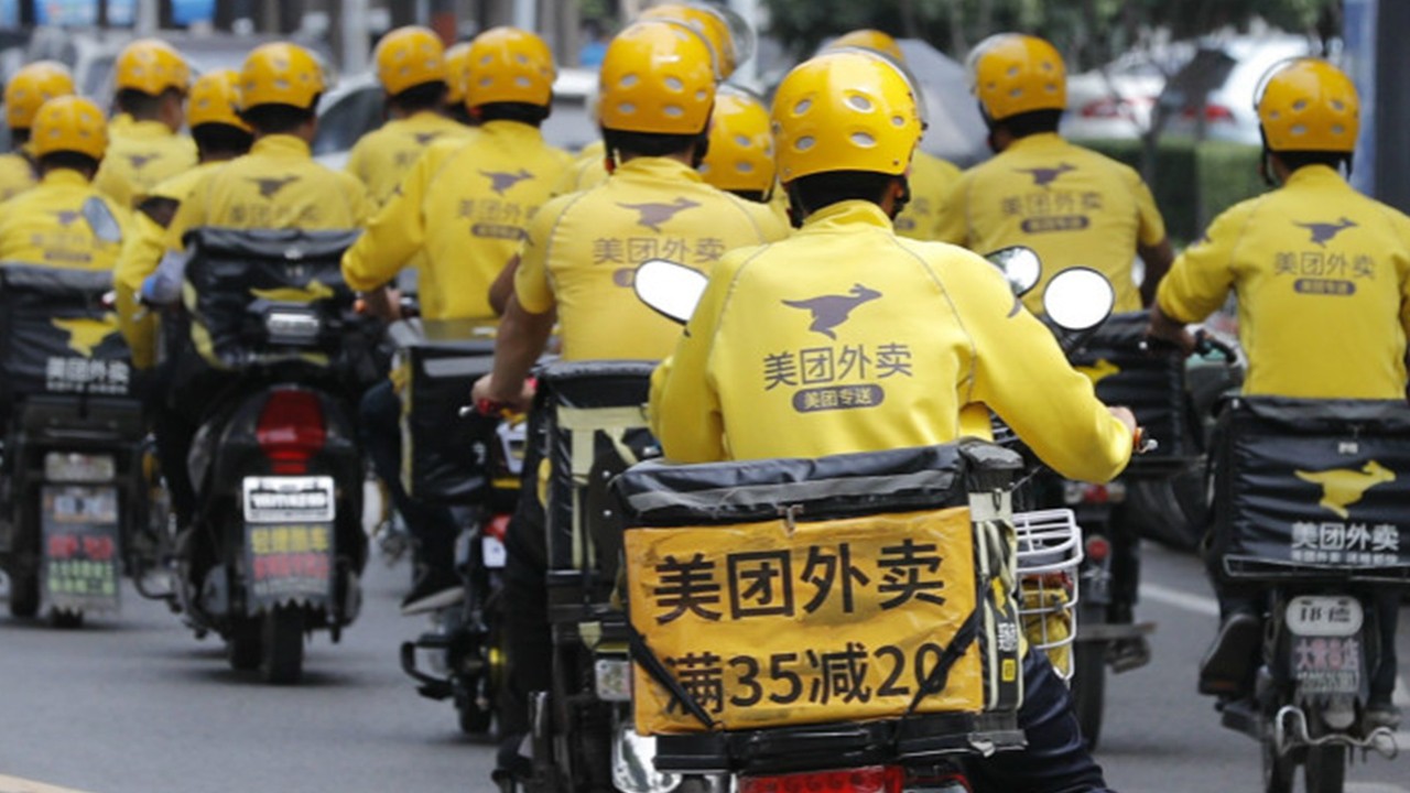 Risultato immagini per food delivery in Cina coronavirus