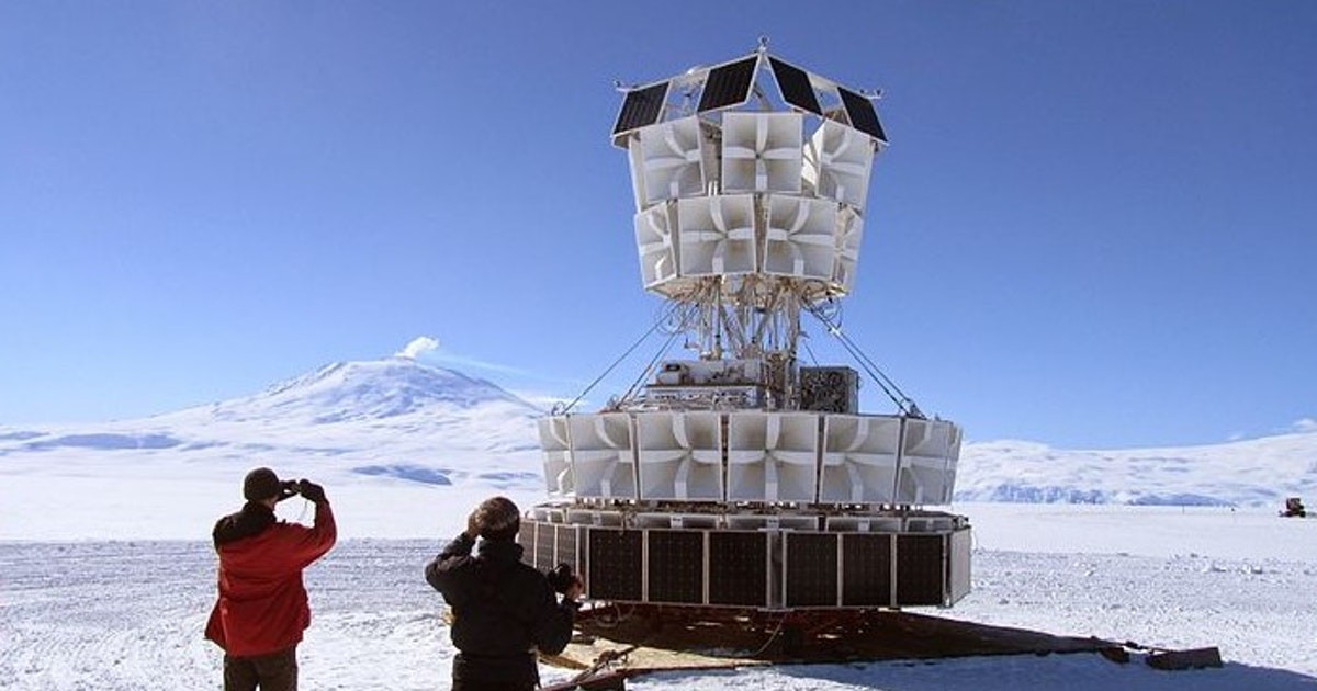 How a balloon flying over Antarctica made parallel universes tabloid fodder