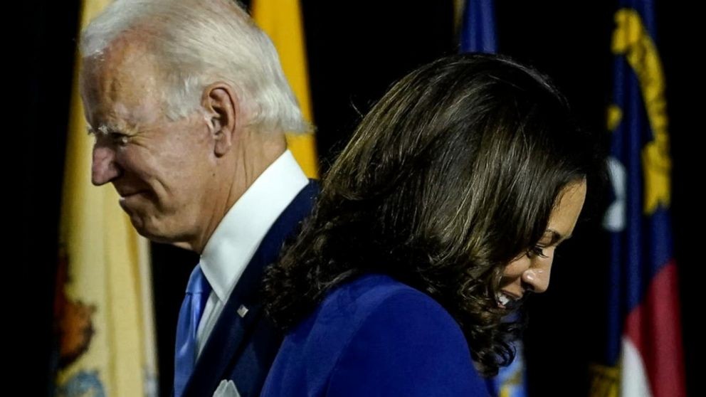 Biden and Harris make 1st appearance as historic Democratic ticket - ABC News